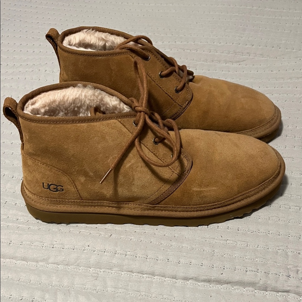 UGG Men's Tan Neumel Chukka Boots. Size 15